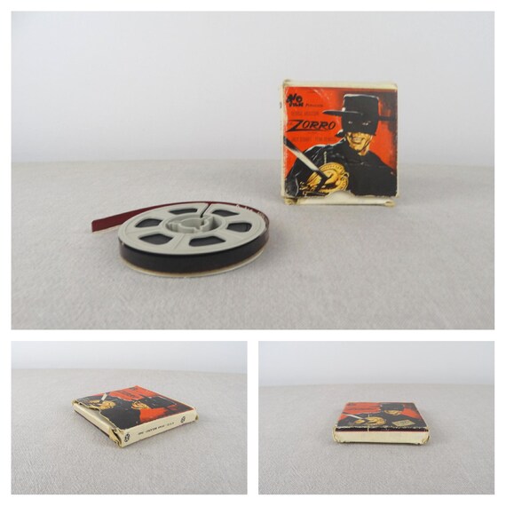 1968, Vintage Zorro Movie Film, Super 8 Film, Zorro the Fox, Super