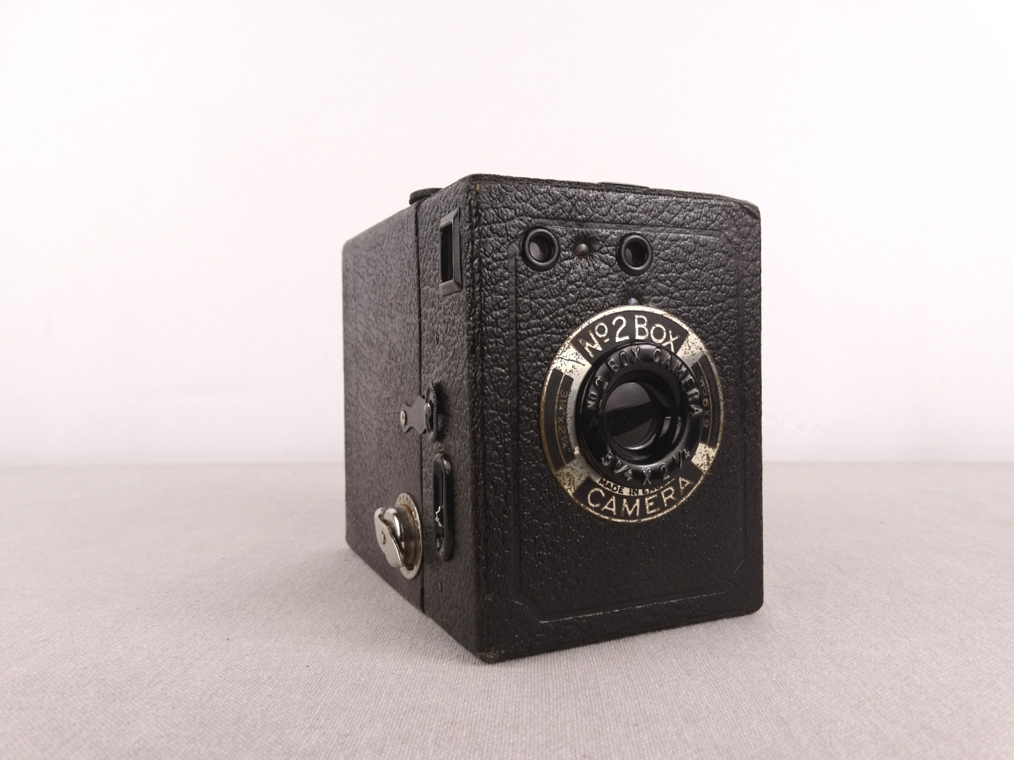 マークなし No 2 ボックスカメラ、アンティークカメラ、ボックスカメラ