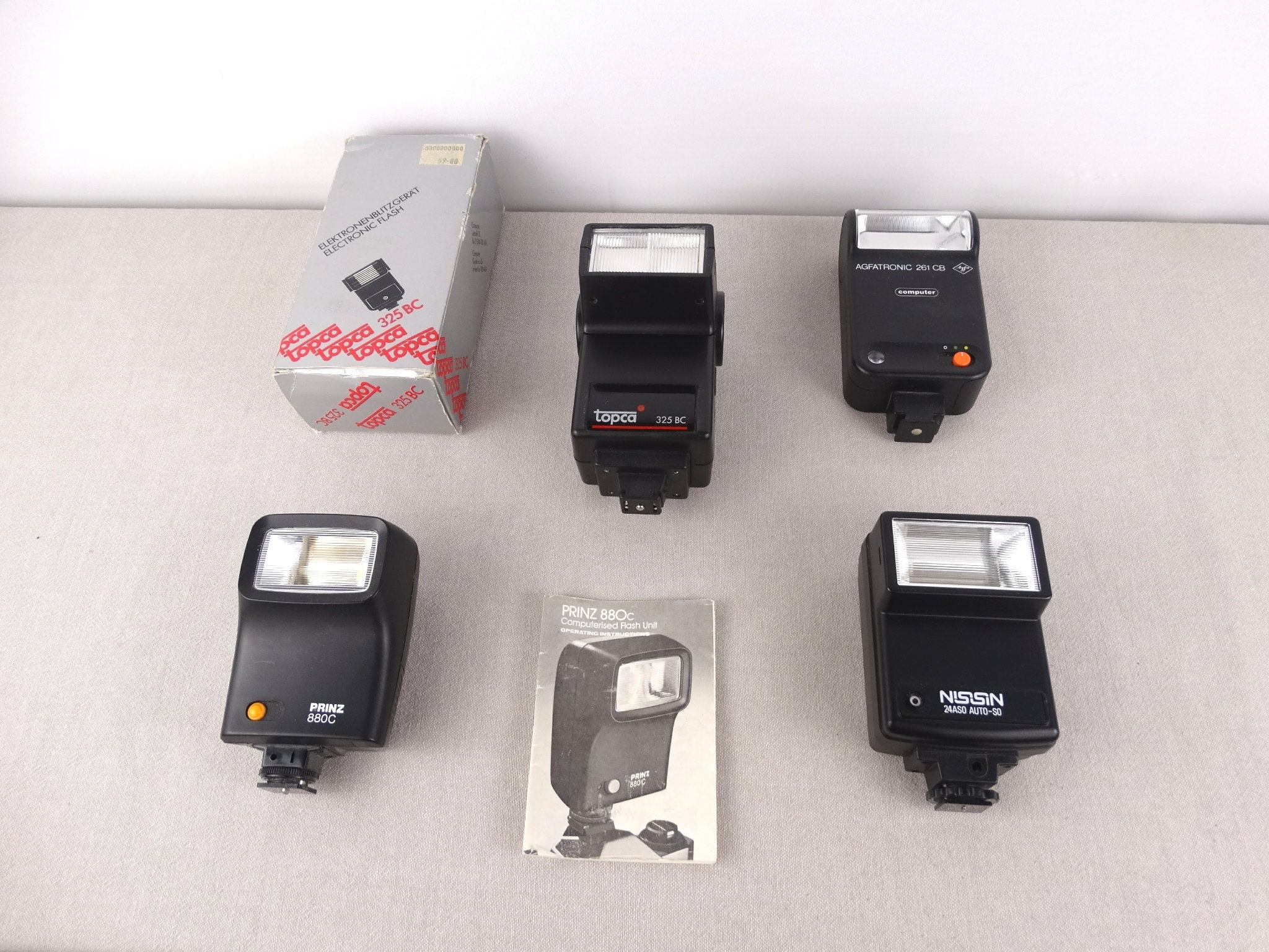 Vintage Flashes Lot, Vintage Camera Flashes, Photo Camera Accessory ...