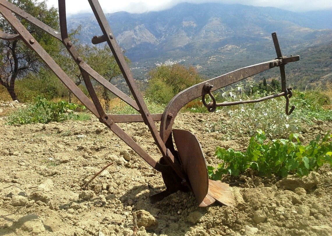 Antique Plow Primitive Outdoor Decor Garden Decor - Etsy