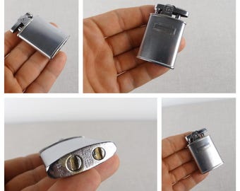 1950, Ronson Banker Lighter, Vintage Working Lighter, Torch