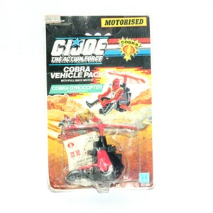 1989, GI Joe Vehicle, Collectible Toy, GI Joe, G.I.Joe Figure, GI Joe Cobra, Cobra Gyrocopter, Hasbro Toys, Hasbro Vehicle, Action Figures