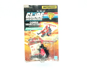 1989, GI Joe Vehicle, Collectible Toy, GI Joe, G.I.Joe Figure, GI Joe Cobra, Cobra Gyrocopter, Hasbro Toys, Hasbro Vehicle, Action Figures