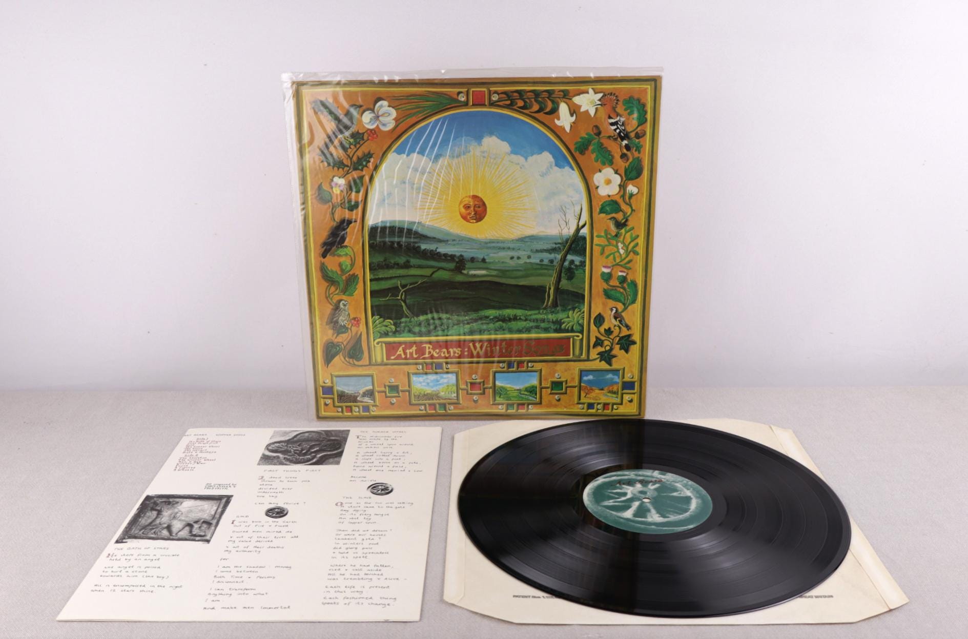 1979, Art Bears LP, Winter Songs Vinyl, Re 0618 Vinyl, Jazz Rock