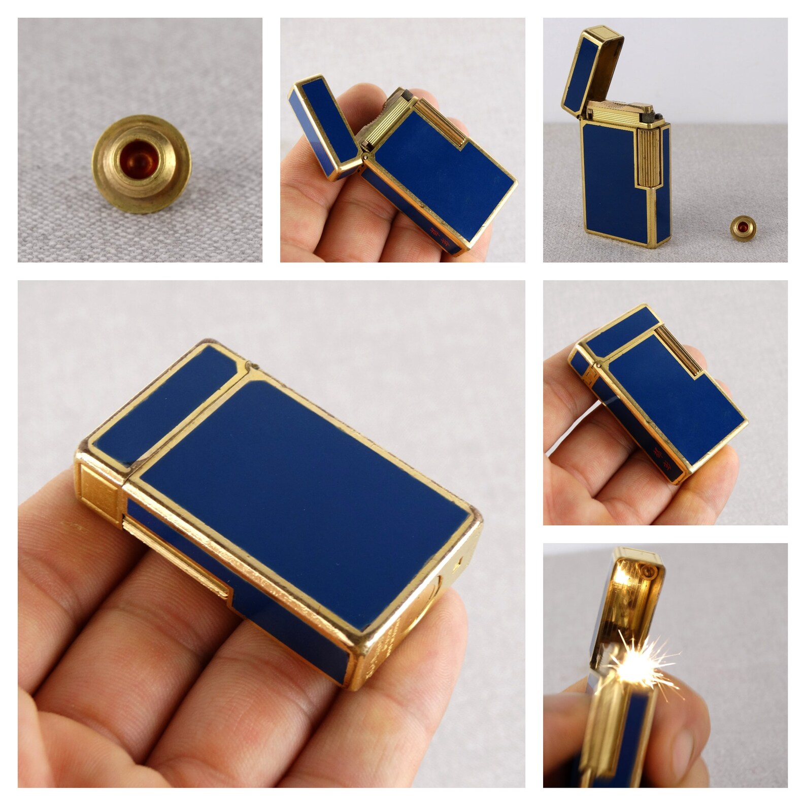 Rare St Dupont Lighter Vintage Dupont Lighter Chinese Etsy