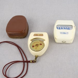 Vintage Rex 300 Light Meter, Mini Rex Exposure Meter, Lomography Light Meter, Rex Exposure Meter, Exposure Metering, Photography Equipment