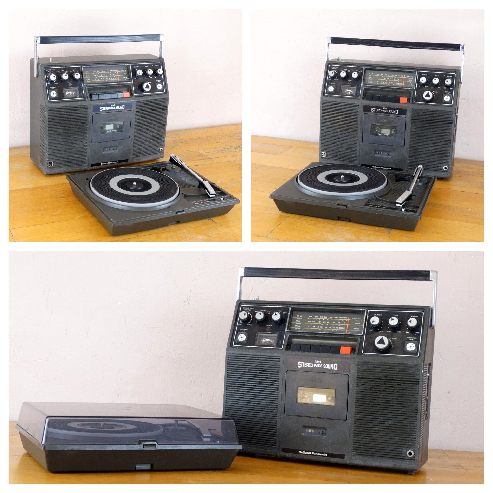 National Panasonic SG 740, Panasonic SH 74, Boombox, Record