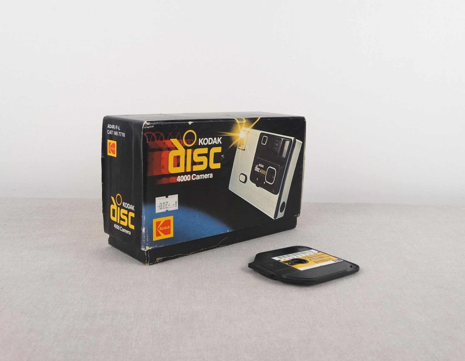 1980年代　Kodak Disc 4000 フィルムカメラ 動作未確認　その他 1980, Kodak Disc 4000 Camera, Vintage Kodak Camera, Pocket Camera
