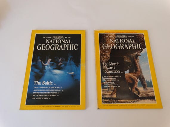 1989, National Geographic Magazine, Nat Geo 1989, Nat Geo Magazine