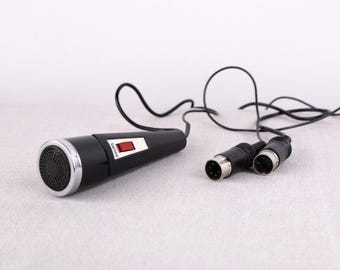 1960s, Untested, Philips EL 3797/50 Microphone, Retro Audio, Sound Microphone, Dynamic Microphone, Philips Microphone, Voice Microphone