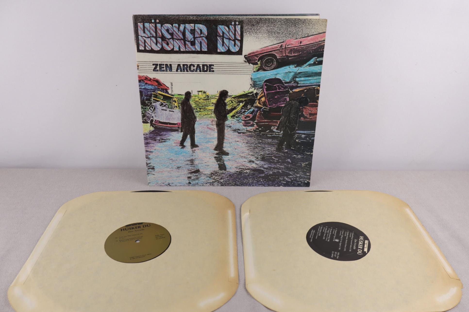 1984, Husker Du Vinyl, Zen Arcade LP, Hardcore Punk Record