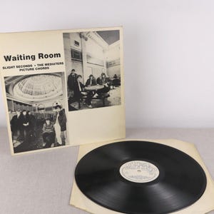 1980, Slight Seconds Vinyl, Waiting Room  LP, OBJ 007 Vinyl, Post Punk  Record, Art Rock Vinyl, First Edition LP