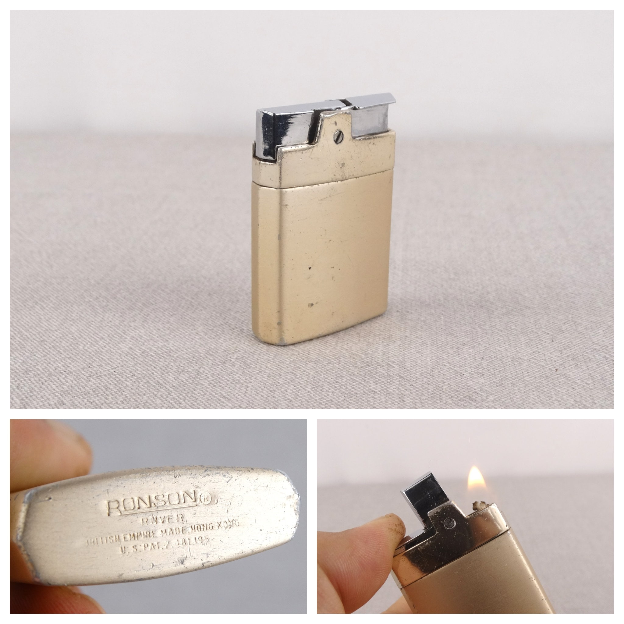 Ronson Rover Lighter, Vintage Ronson Lighter, Petrol Lighter Ronson Rover Lighter, Vintage Ronson Lighter, Petrol Lighter