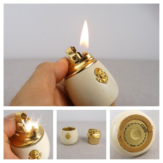 Ronson Cupid Lighter, Ronson Table Lighter, Petrol Lighter, Cigarette  Lighter, Vintage Lighter, Smoker Lighter, Desk Lighter, Office Lighter