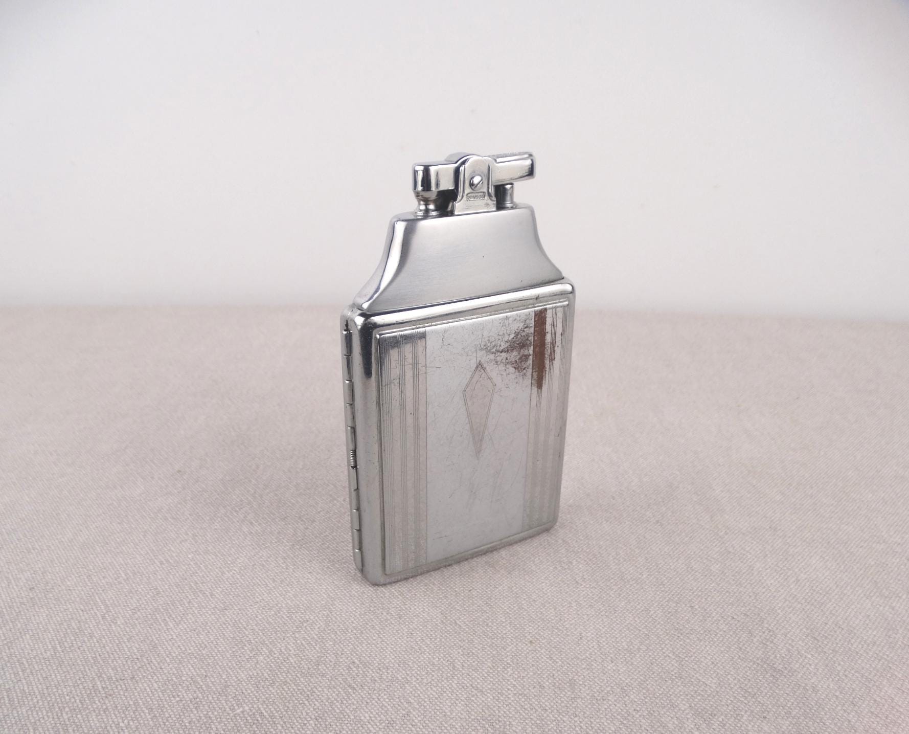 Ronson Mastercase Lighter, Ronson Lighter, Ronson Case, Petrol Lighter, Cigarette  Holder, Cigarette Case, Pocket Lighter, Cigar Box, Lighter