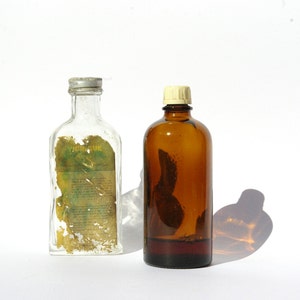 Antique Medical Bottles, Medicine Bottles, Old Glass Bottles, Apothecary Bottles, Amber Medical Bottle, Small Glass Bottles, Bottles Set