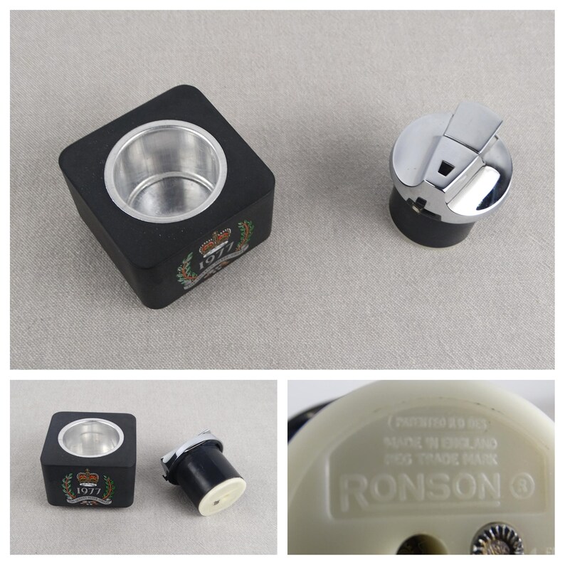 1977, Ronson Quadrant Table Lighter for Parts, Ronson Gas Lighter ...