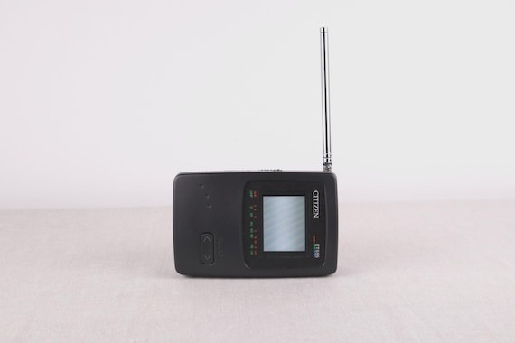 Citizen ST555 Tv, Vintage Working Pocket Television, Old Monitor