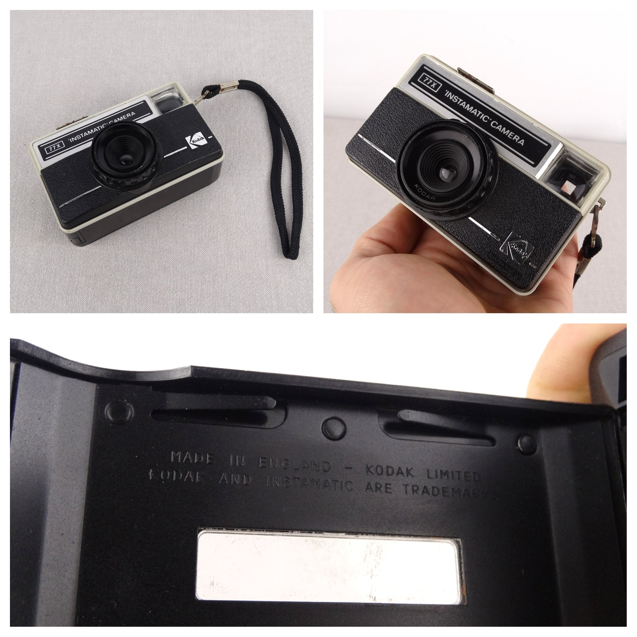 Kodak Instamatic 804 camera advert in a Natgeo magazine, April 1966
