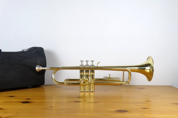 Jupiter JTR 300 Trumpet Vintage Brass Trumpet Student Trumpet Musical Trumpet Trumpeter Gift Brass Flugelhorn Brass Clarion Trumpet Etsy Norway