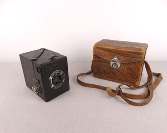 UNMARKED no 2 Box Camera, Antique Camera, Box Camera, Antique Photo Camera, 620 Fim Camera, Antique No 2 Camera, Vintage Photo Camera