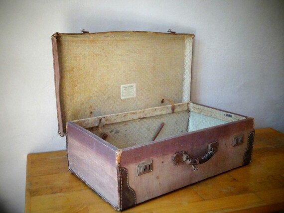 antique luggage
