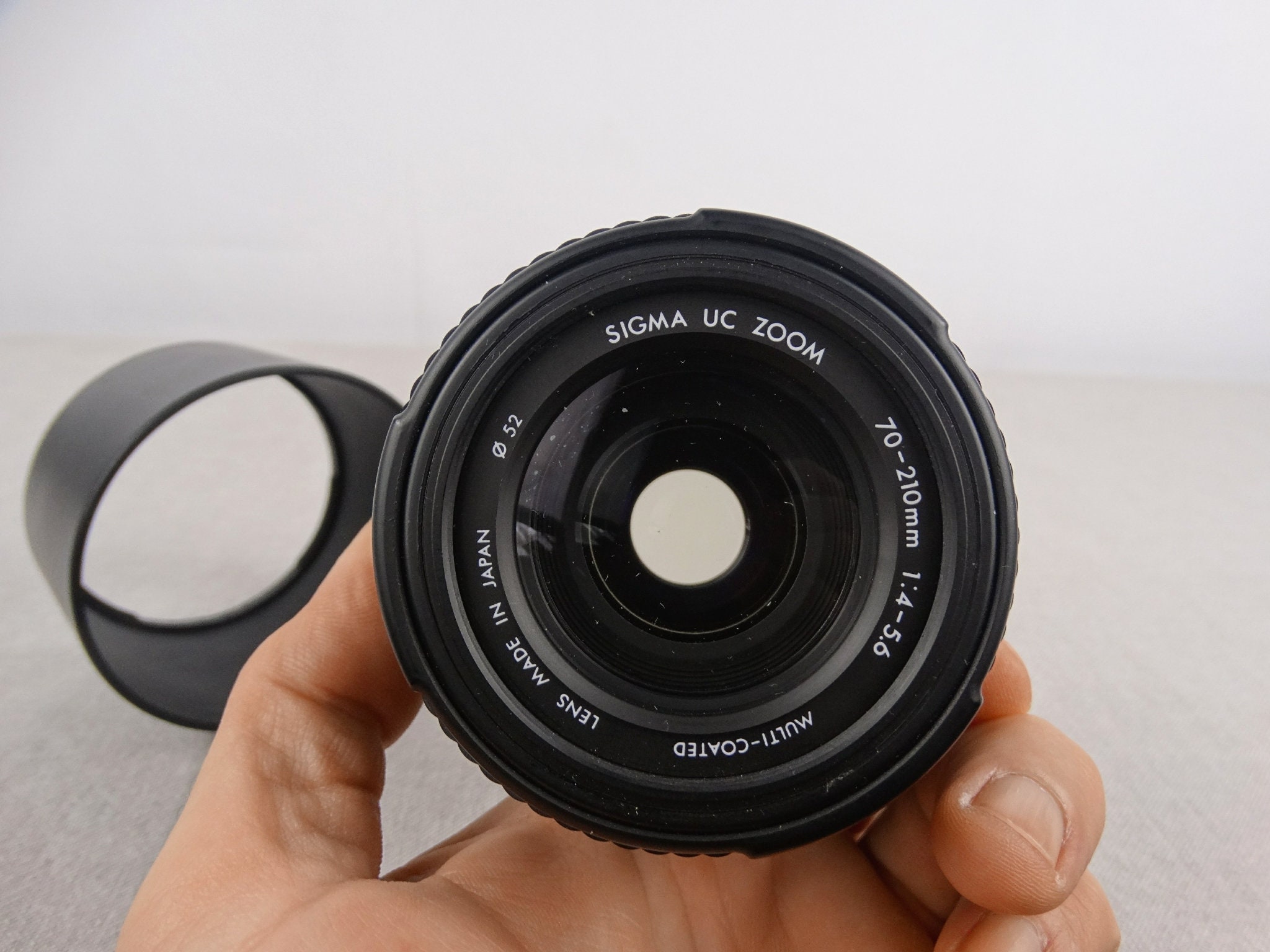 シグマ UC ズーム 70 210 mm レンズ、マルチコートレンズ、望遠レンズ 