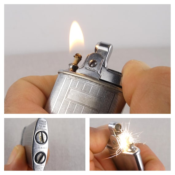 Ronson Princess Lighter, Vintage Petrol Lighter, Pocket Lighter