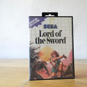 Lorď of the Sword, Sega Master System Game, Sega Catridge, Sega Lover Gift, Video Game, Sega Console Game, Console Game, Old Console, Sega