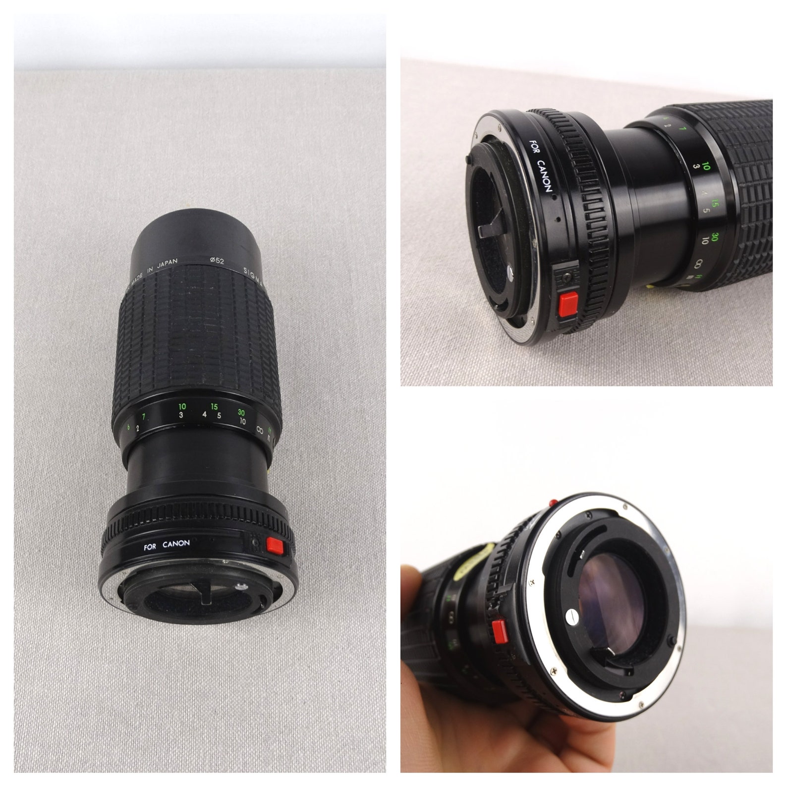 Sigma Zoom K II Lens Pentax K Mount Lens Multi Coated Lens Etsy