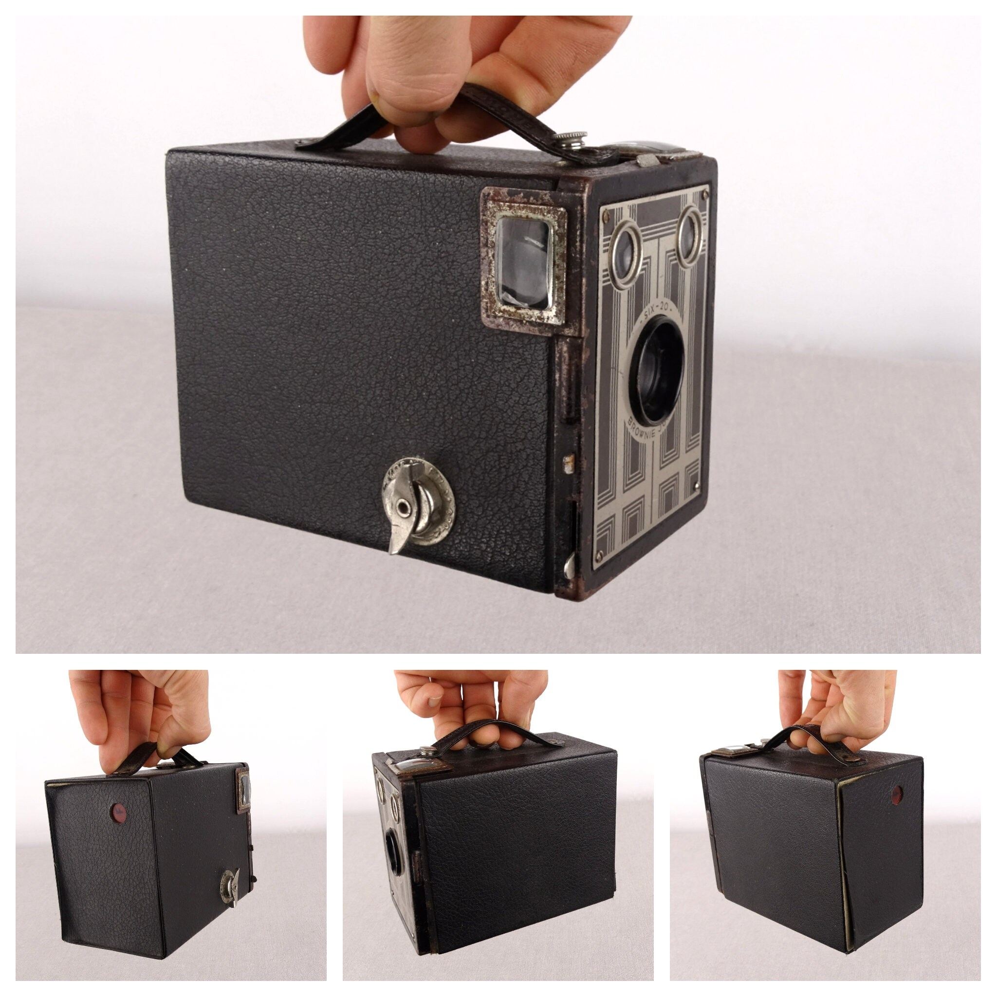 1935 Kodak Brownie Junior Six 20 Antique Kodak Camera Box Etsy Canada