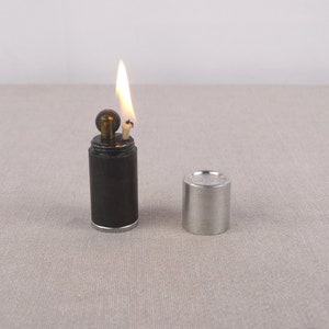 Schlauchfeuerzeug, Aluminium Feuerzeug, Vintage Petrol Feuerzeug, Kapsel feuerzeug, Taschenfeuerzeug, Lippenstift Feuerzeug, Flare Feuerzeug