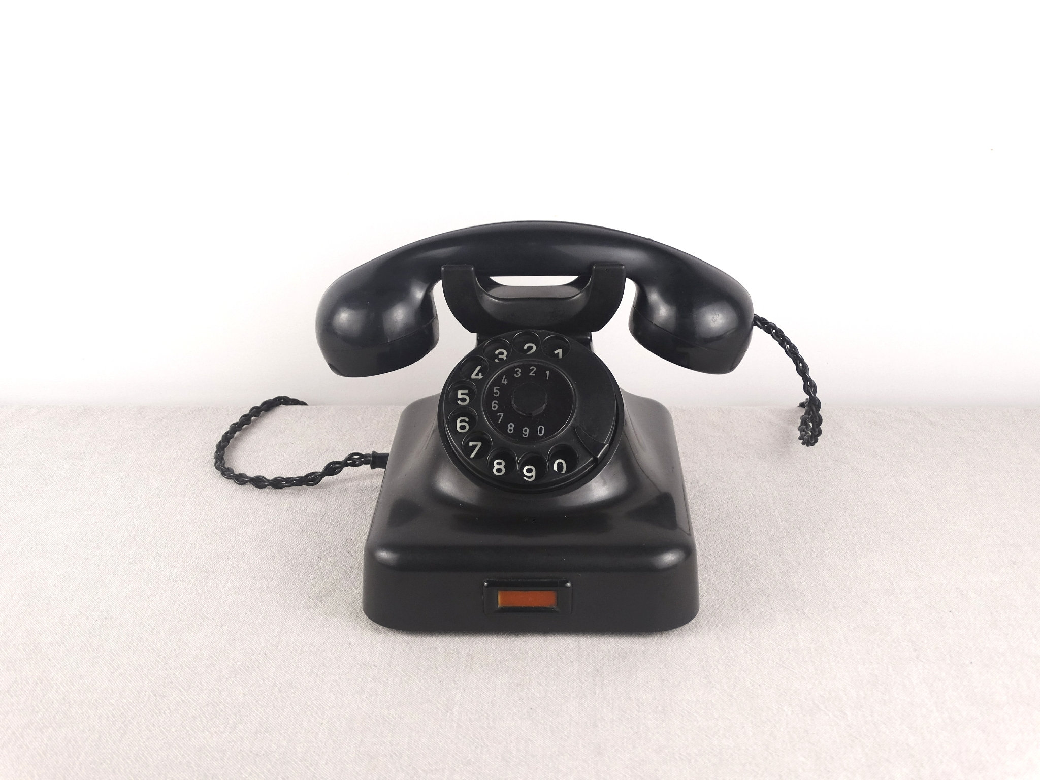 1963, Vintage Siemens Fg Tist 277d Telephone, Bakelite Telephone, Retro Telephone, Rotary Phone, Siemens Phone, Landline Phone, Old Phone