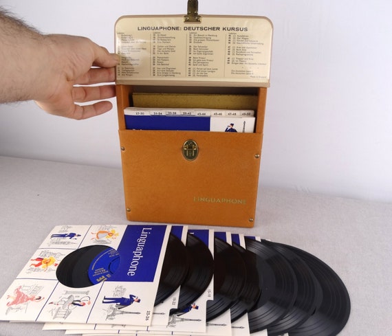 Linguaphone Records, Linguaphone Deutsch, Gift for Teacher