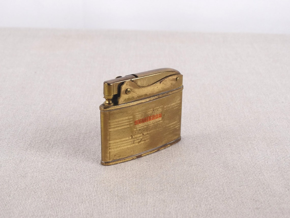Zenith Gold 8K Lighter Zenith Super Lighter Vintage Lighter Etsy
