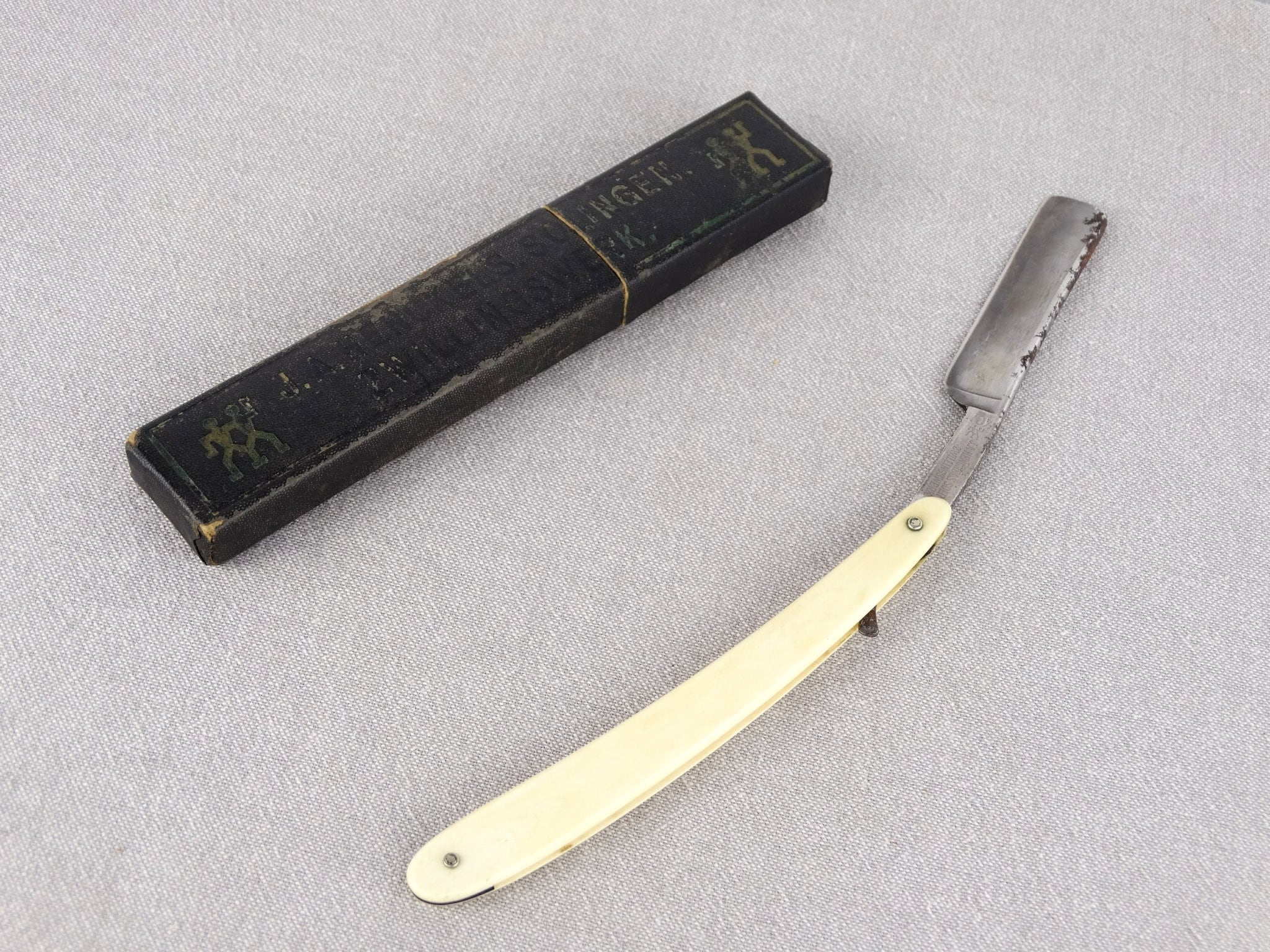 Antique Henckels Razor Old Straight Razor Razor Blade | Etsy