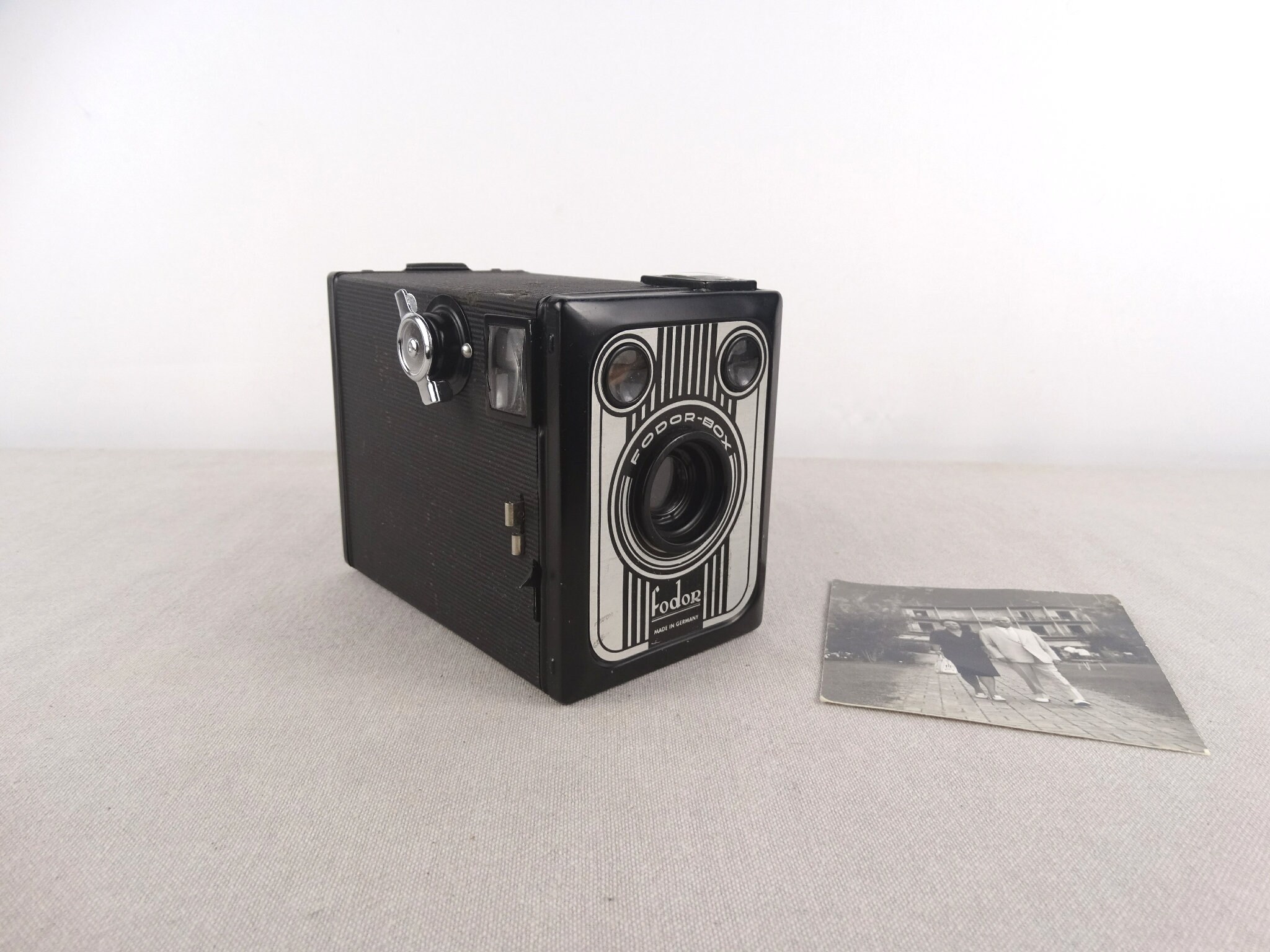 アンティークカメラ　フレデボルフ アルフォア VREDEBORCH ALFOR Vintage Vredeborch Alfor camera | Selency