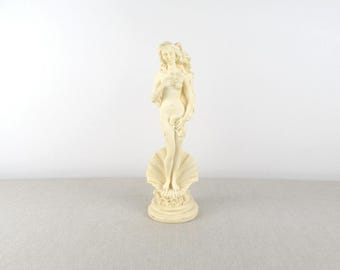 Vintage standbeeld geboorte van Venus, Aphrodite-beeldhouwkunst, Venus-beeld, Grieks standbeeld, Griekse godin, Griekse kunst, Venus-godin, Venus-beeldhouwkunst