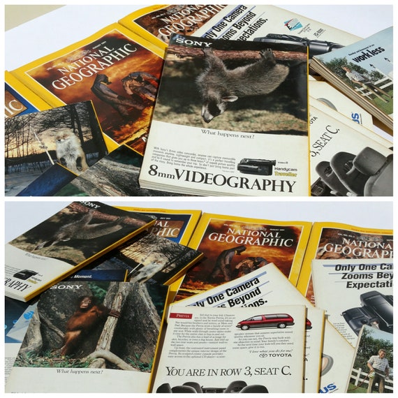 1991, National Geographic Magazine, Nat Geo 1991, Nat Geo Magazine