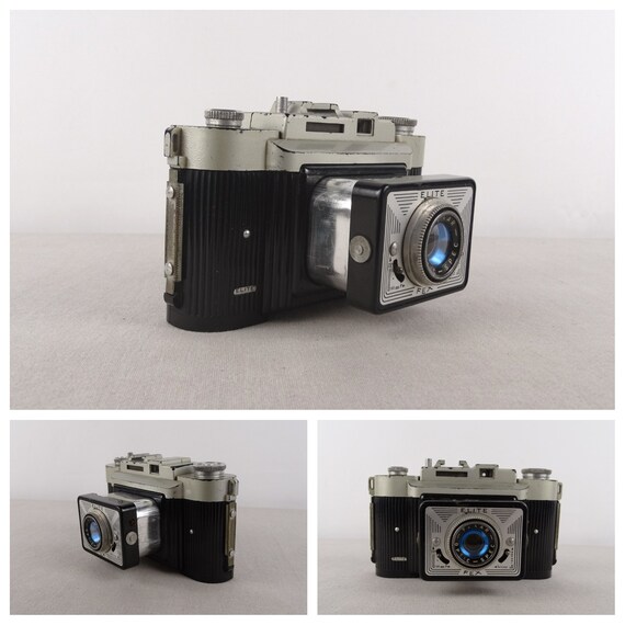 1959、Fex Elite カメラ、レトロ カメラ、クラシック カメラ、Fex