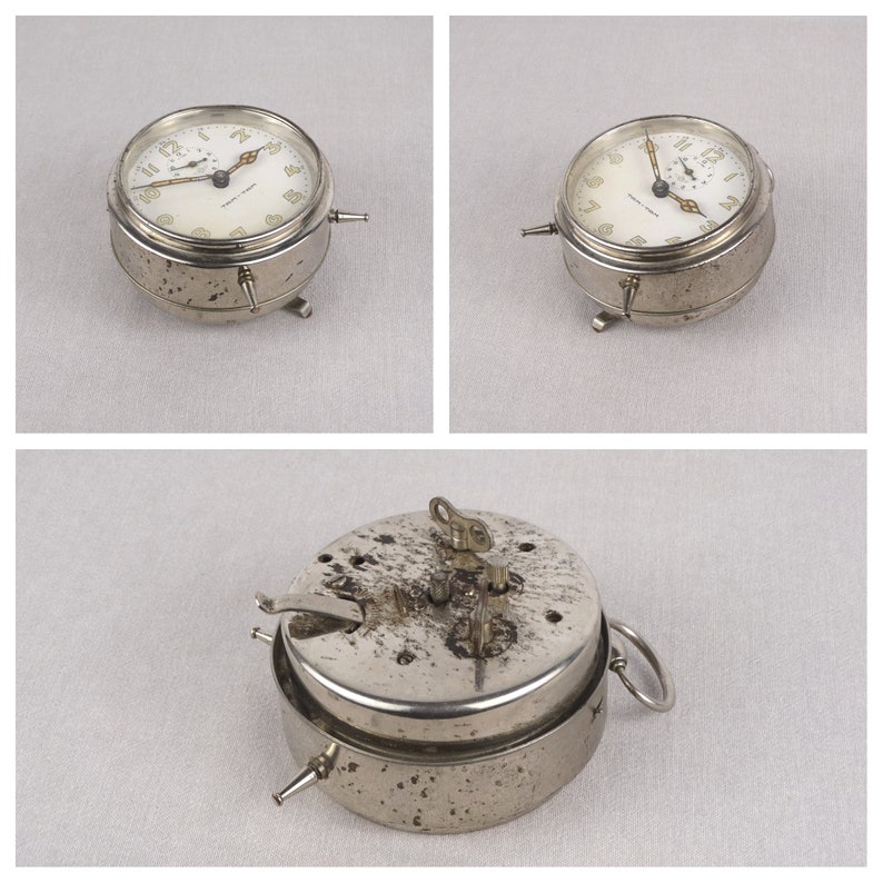 Kienzle Tam Tam Clock Kienzle Alarm Clock Parts Desk Clock Etsy