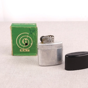 Vintage Aluminium Lighter, Working Cyclone Lighter, NAI Torch Lighter, Cyclone Lighter, Petrol Lighter, Pocket Lighter, Old Wick Lighter