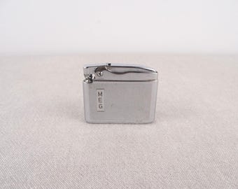 gold elgin american cigarette case 1940s ELGIN Gold-Plated Cigarette Case & Lighter. IOB