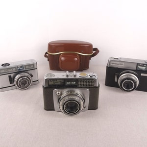 Ilford Sportsman Cameras, Ilford Sportsman S, Ilford Sportsman Auto, Ilford Sportsman 300S, Vintage Photo Cameras, Retro Cameras Lot, Ilford