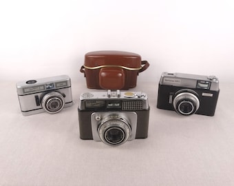 Ilford Sportsman Cameras, Ilford Sportsman S, Ilford Sportsman Auto, Ilford Sportsman 300S, Vintage Photo Cameras, Retro Cameras Lot, Ilford