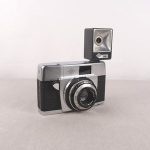 1965, Agfa Silette Rapid I, Vintage Agfa Camera, 35mm Camera, Vintage Viewfinder Camera, Agfa Silette Camera, Agfa Isi Flash, Agfa Flash