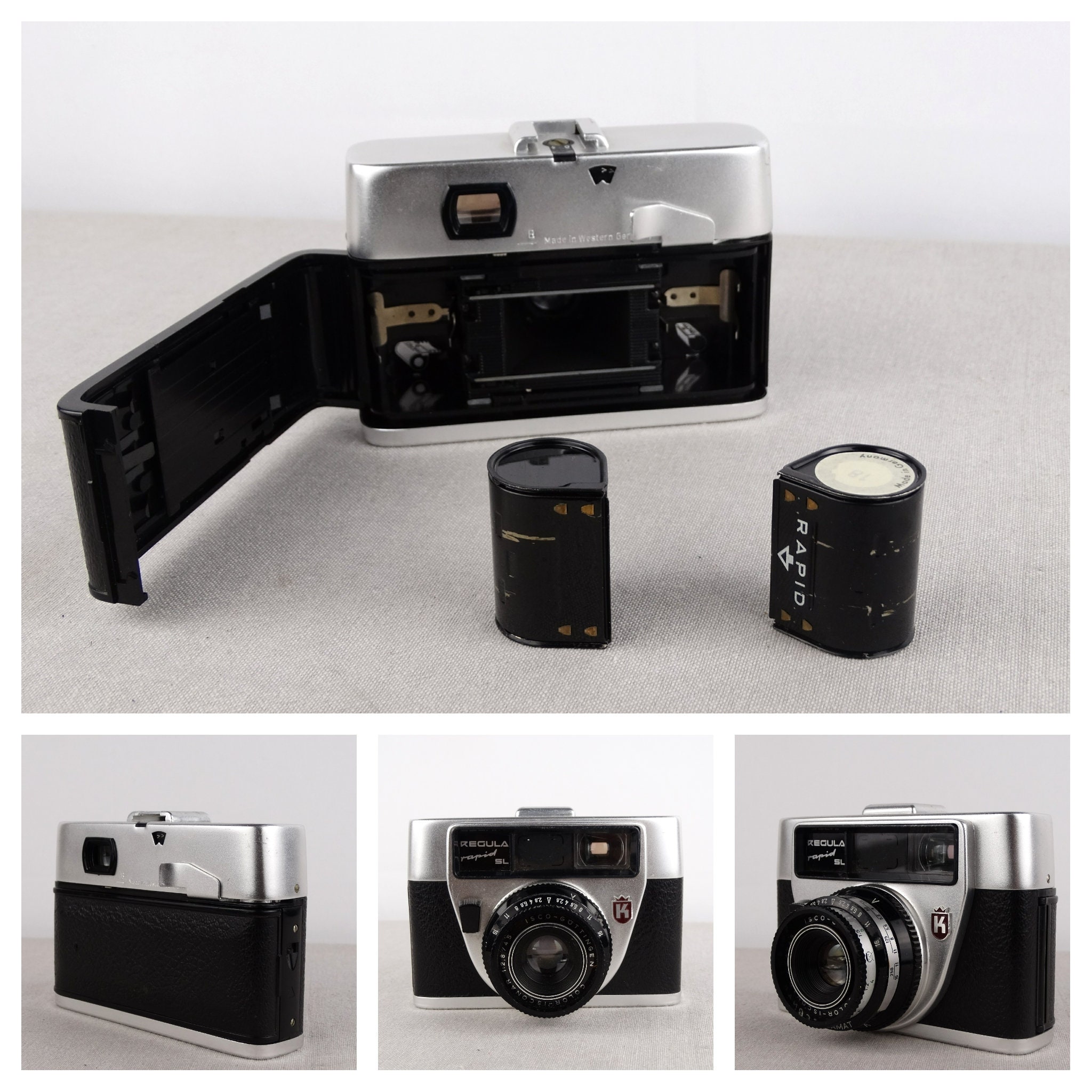 King Regula Super Automatic レンジファインダー King Camera, Regula Rapid SL Camera, Rare Photo Camera, Vintage