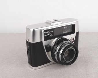 Cámara king, cámara Regula Rapid SL, cámara de fotos rara, cámara vintage, cámara del visor, cámara de 35 mm, cámara de película vintage, cámara del rey