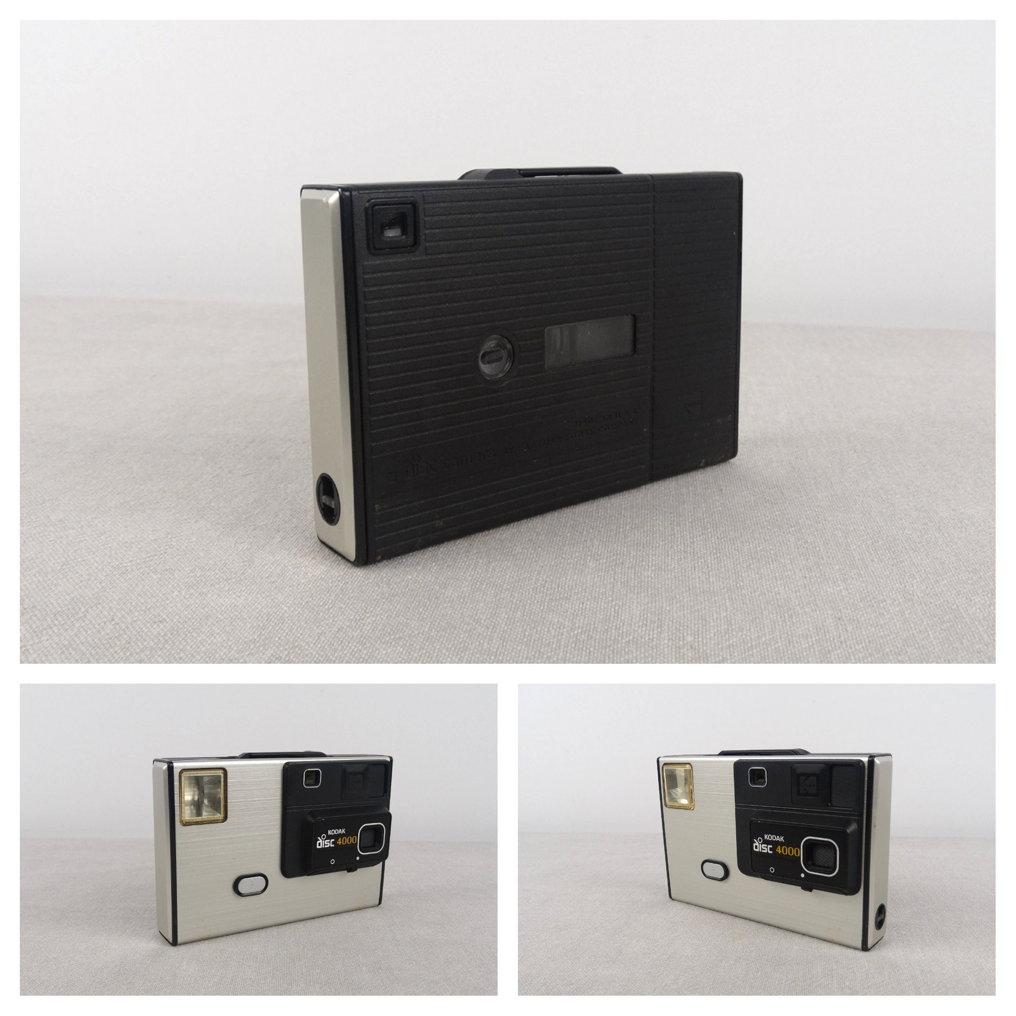 1980 年、コダック ディスク 4000 カメラ、ビンテージ コダック カメラ