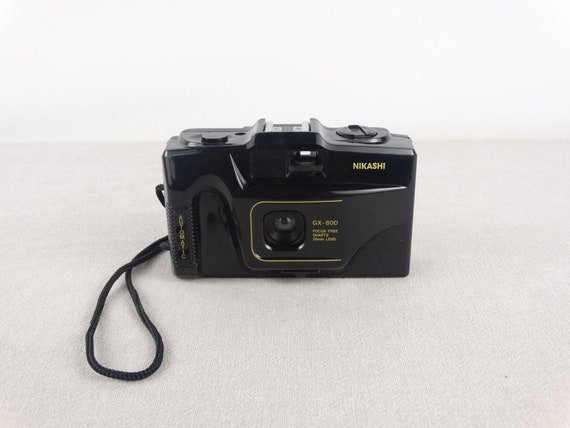 Nikashi GX 80D Camera for Parts, Focus Free Camera, Vintage Photo
